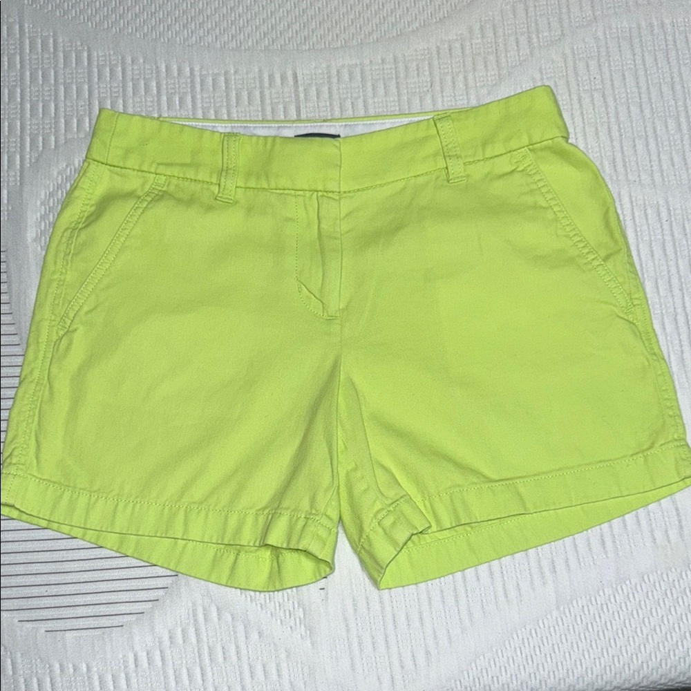 Women's Lime Green Shorts